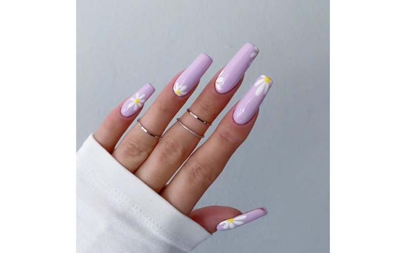 Pastel Floral Spring Press-On Nails