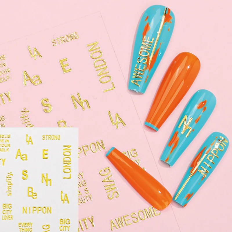 St Future Decorative Nail Art Stickers