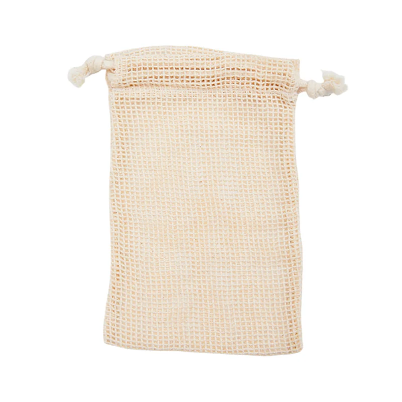 Cotton Mesh Soap Saver Bag