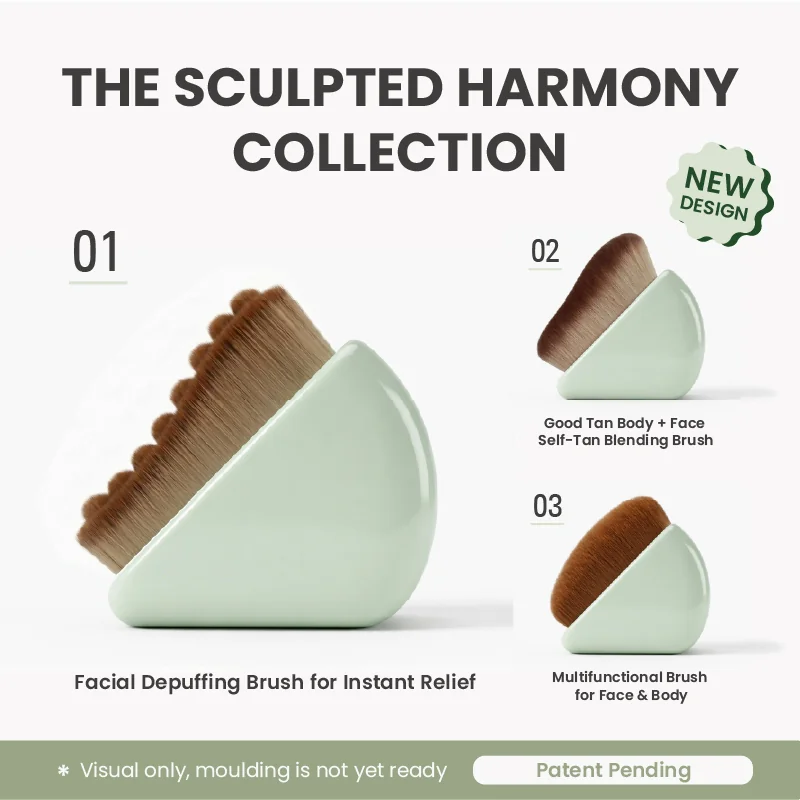 St Future Collection de pinceaux visage et corps Sculpted Harmony