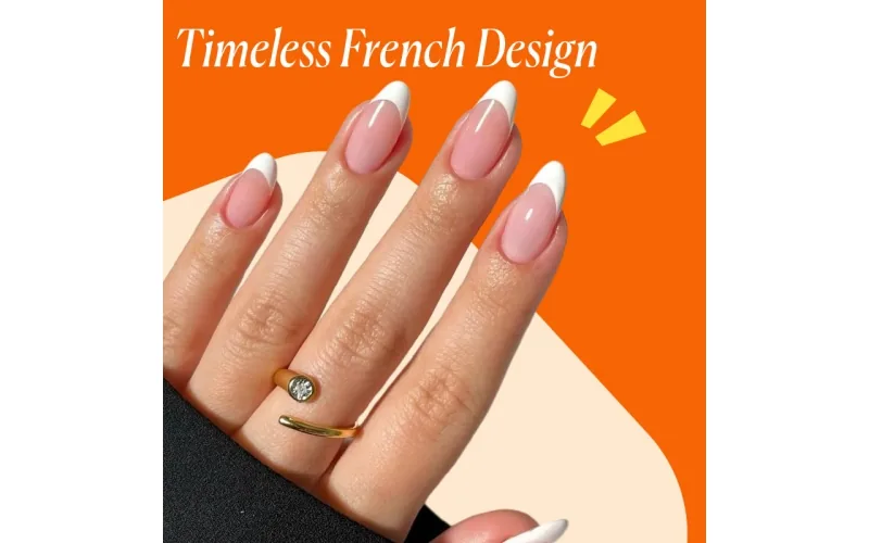 St Future Timeless Nude French Press-On Nails