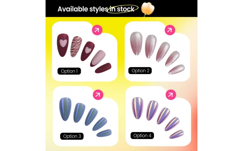 St Future No-Glue One-Step Press-On Nail System