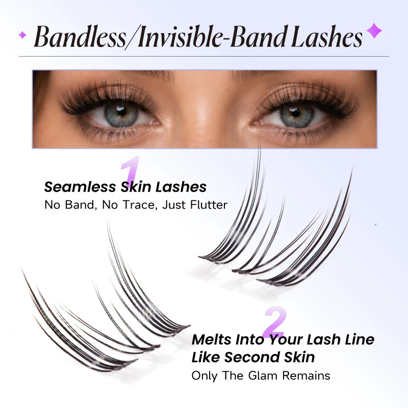 St Future Bandless Invisible-Band Lashes