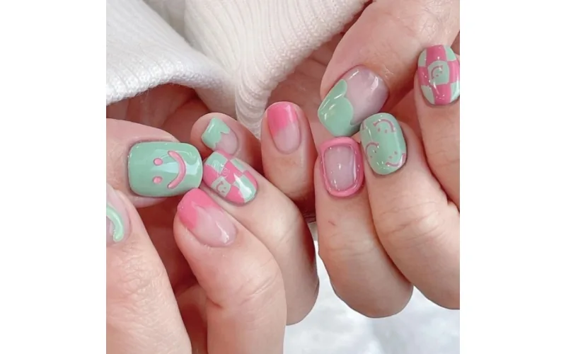 St Future 5D Embossed Nail Art Stickers