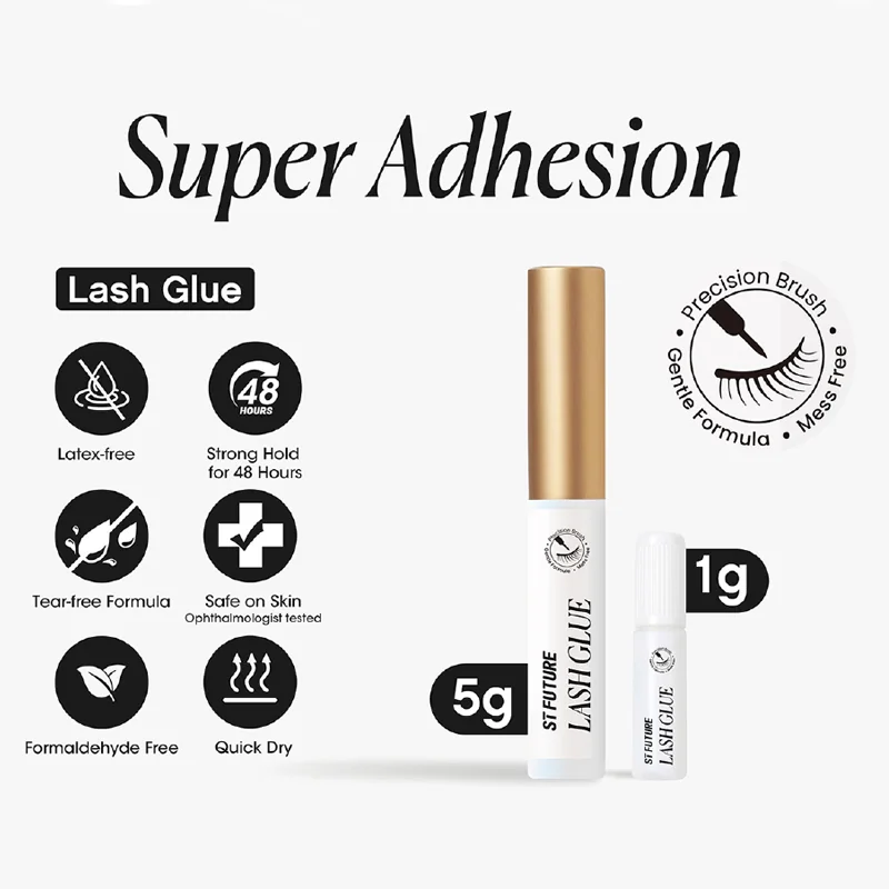 Latex-Free Quick-Dry Lash Adhesive clear