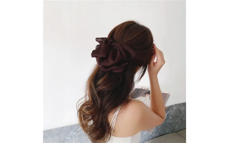 St Future Lightweight Chiffon Double-Bow Hair Clip