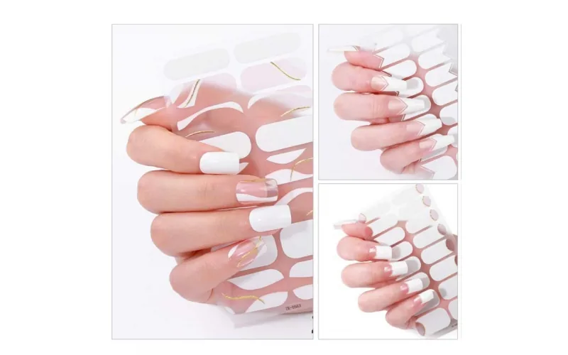 St Future Nude French Thematic Press-On Nails