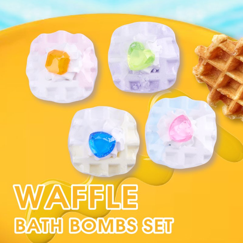 St Future Waffle Bath Bombs Set
