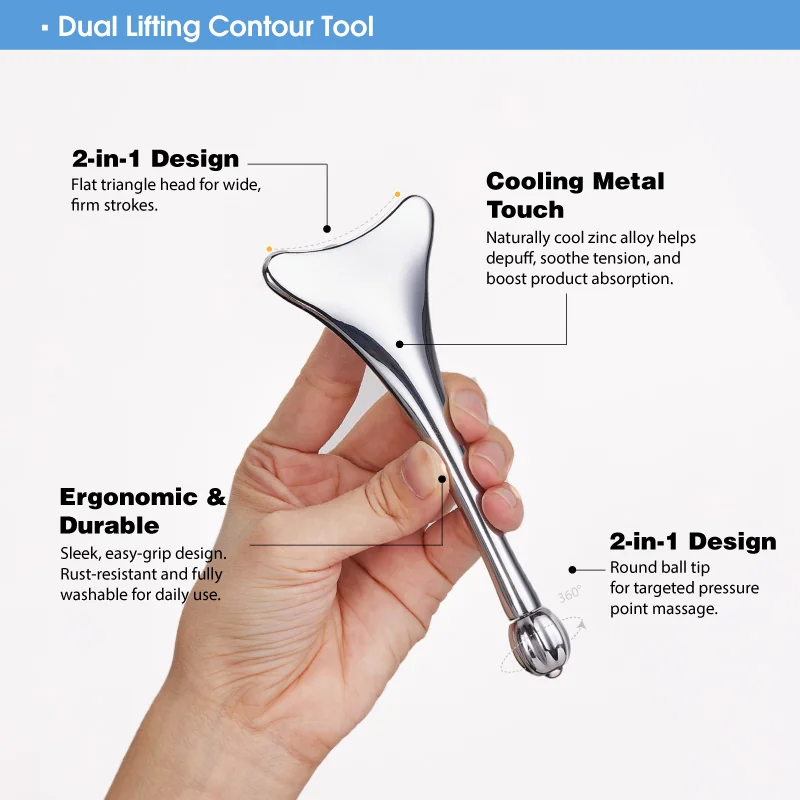 St Future Metal Massage Collection Multifuncional Massage Tool Vital Point