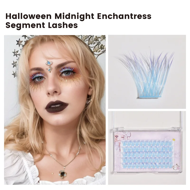 St Future Party-Ready Mixed-Color Segment Lashes