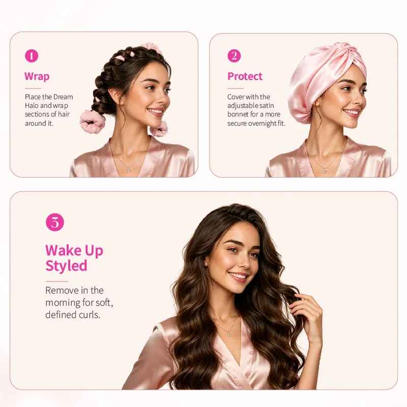 St Future Dream Wrap Heatless Curling Set Collection