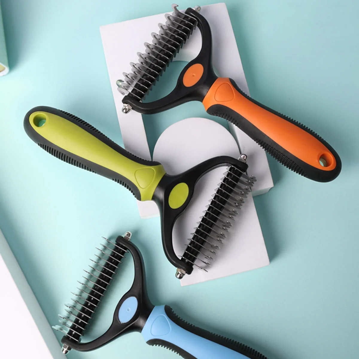 St Future Rounded-Blade Pet Dematting & Knotting Comb