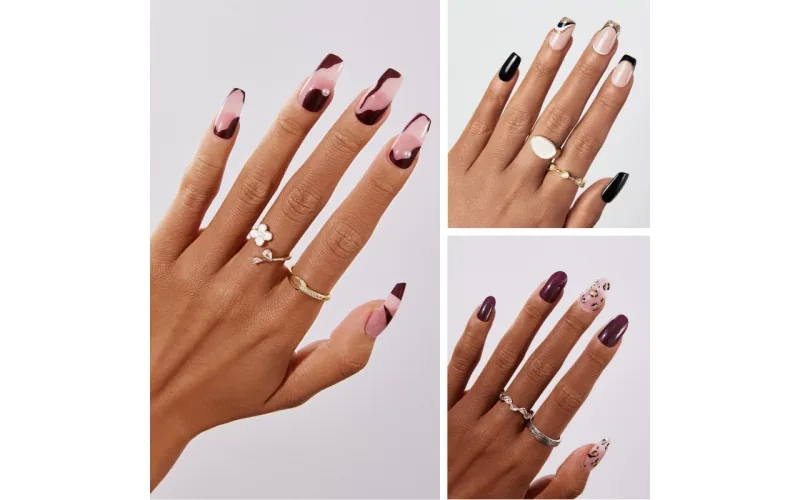 St Future Nude French Thematic Press-On Nails