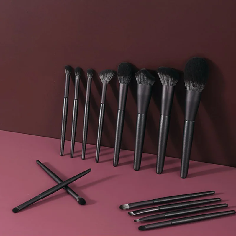 St Future Ensemble de 14 pinceaux de maquillage classiques haut de gamme