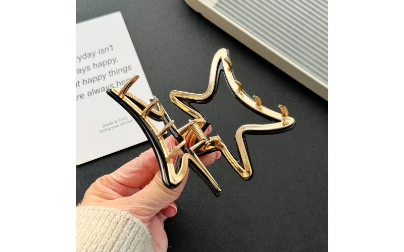 St Future Nearly Unbreakable Acetate Star Claw Clip Collection