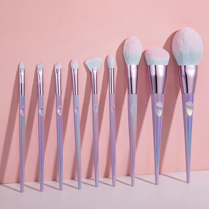 St Future 9-Piece Pearlescent Makeup Brush Set