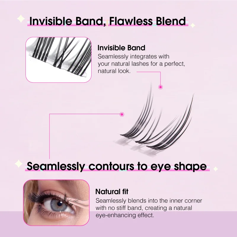 St Future Bandless Seamless Segment Lashes