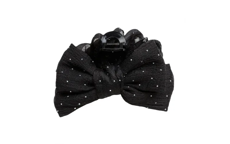 St Future French Vintage Black Lace Hair Accessory Collection