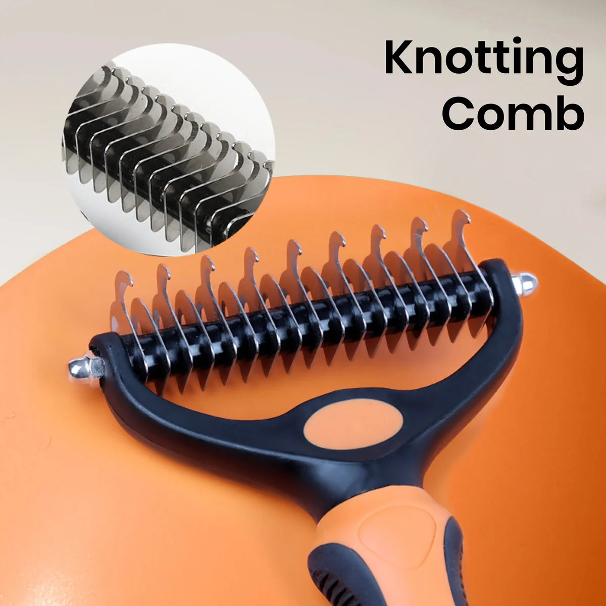 St Future Rounded-Blade Pet Dematting & Knotting Comb