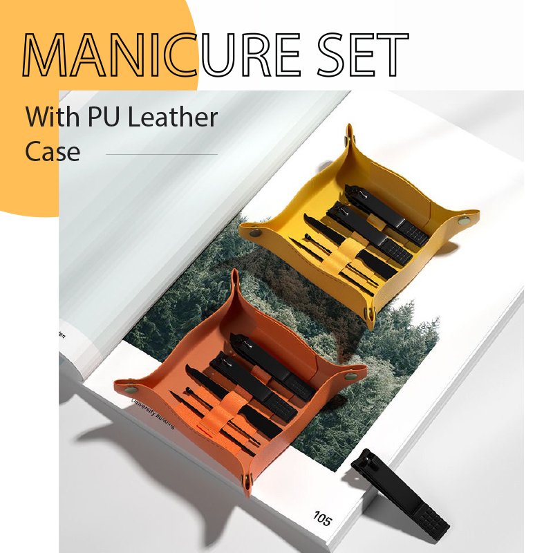 St Future MANICURE SET WITH PU LEATHER CASE