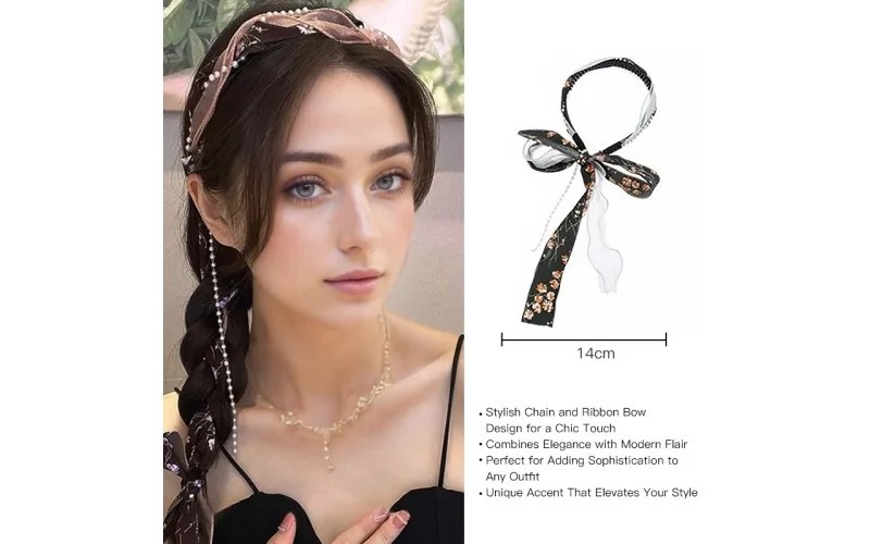 St Future Multi-style Headband Collection Elegant French Flair Headband  Glasses-friendly headbands Pearl Glide Travel Headband Grip & Glow Tooth Comb Band Grip & Glow Tooth Comb Band Seamless Ribbon