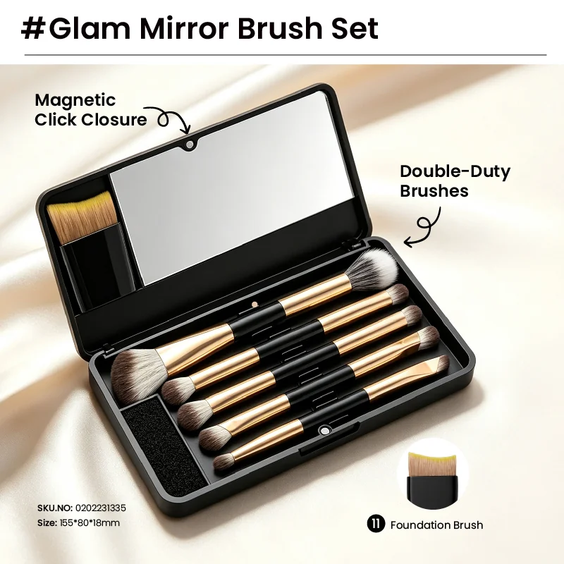 St Future Portable Makeup Brush Set