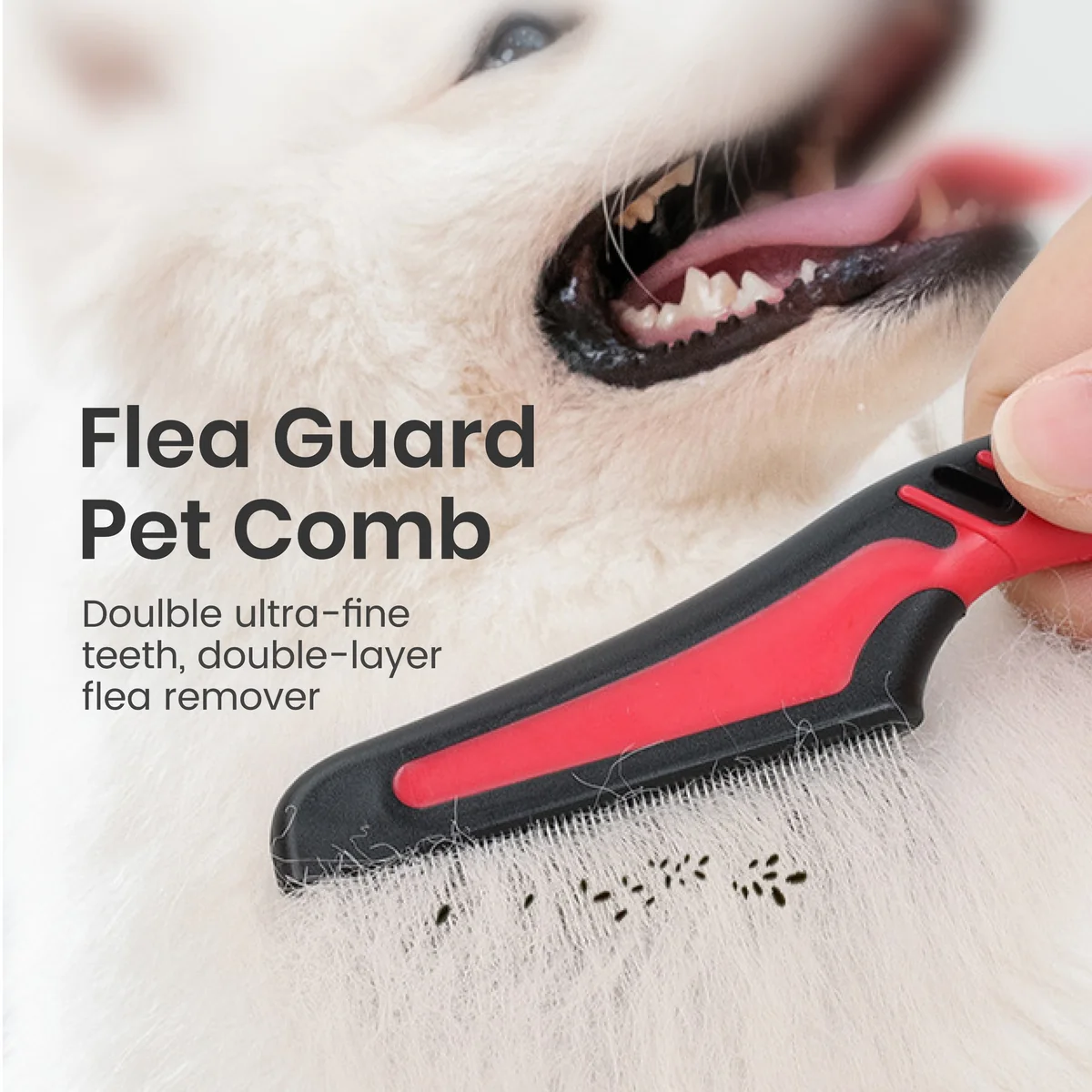 St Future Double-Layer Ultra-Fine Flea Guard Pet Comb