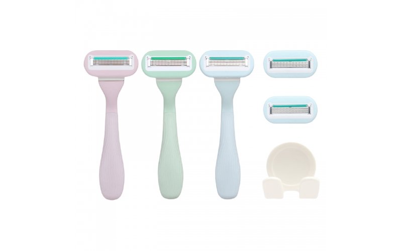 Razor de afeitar de mujeres de 5 capas