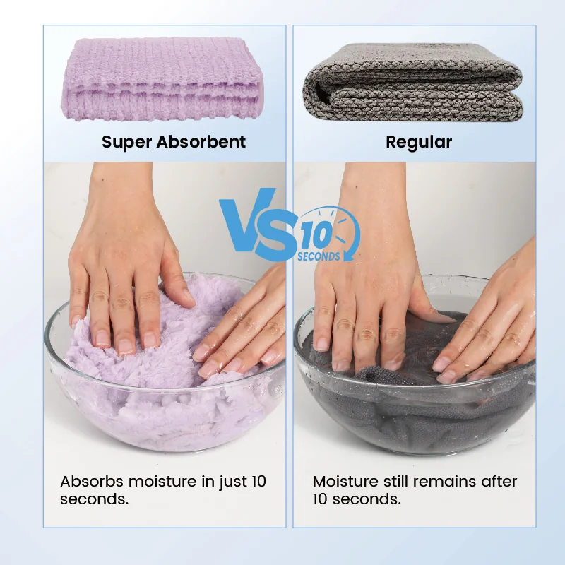 St Future Luxe Dry Ultra-Absorbent Hair Towel Collection
