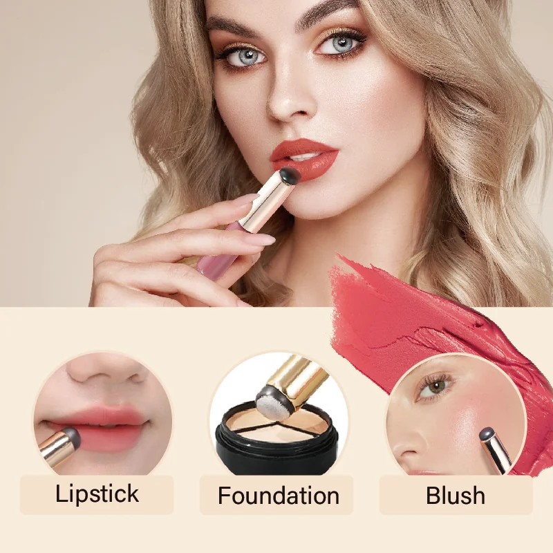 St Future 2-in-1 Silicone Lip & Foundation Makeup Brush