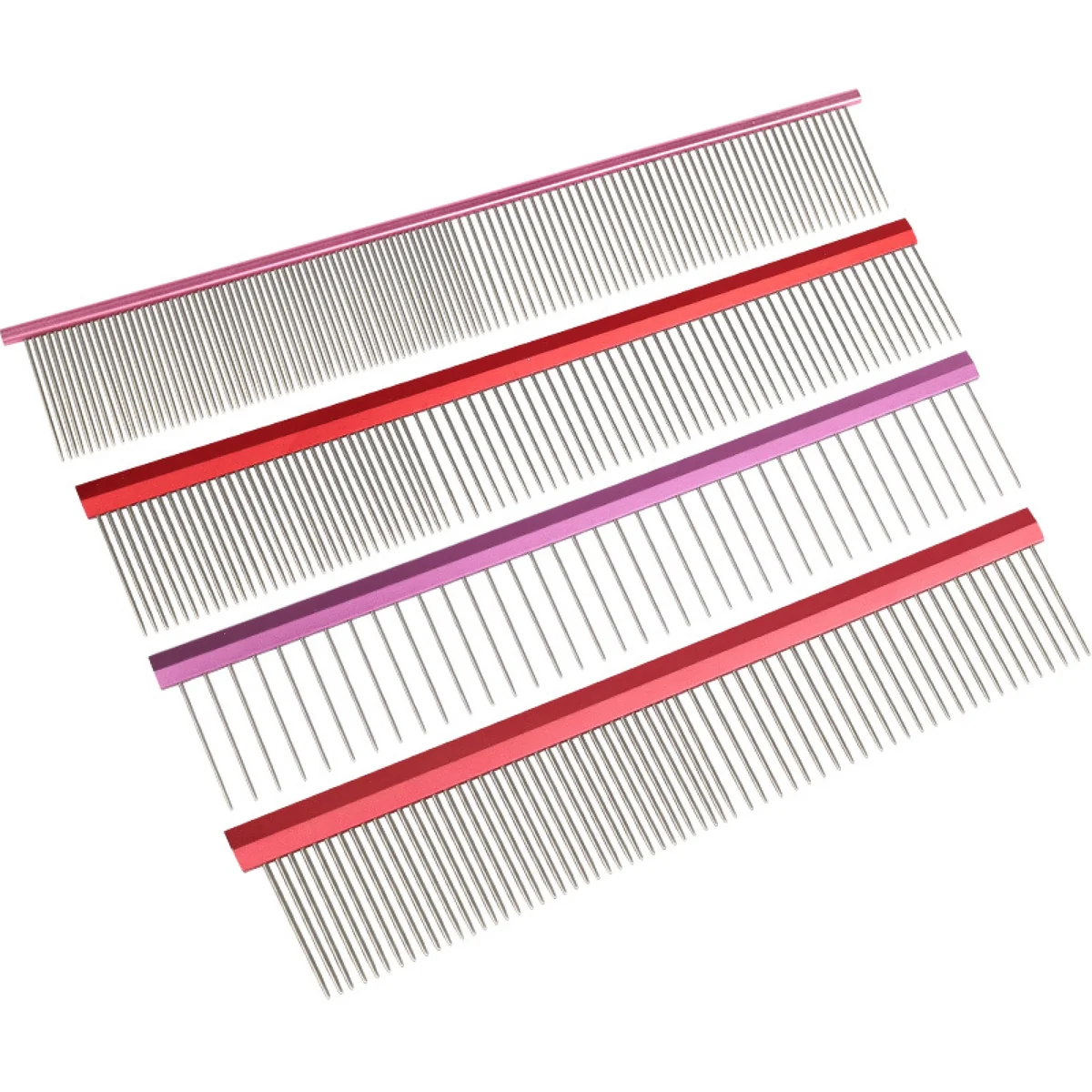 St Future Fine & Wide-Tooth Pet Dual Grooming Comb Collection