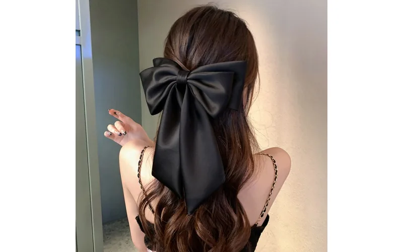 St Future Satin Long-Ribbon Bow