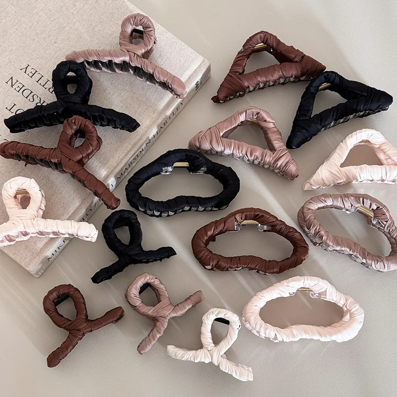 St Future Fabric-Wrapped Cloud Hair Clip Collection