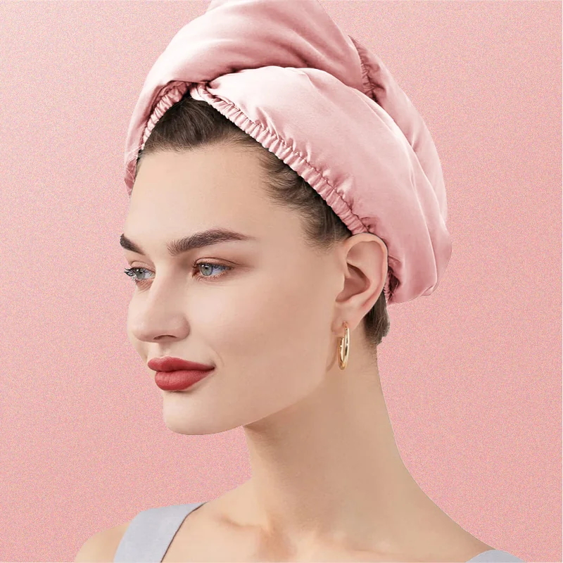 St Future Satin Quick Dry Hair Towel