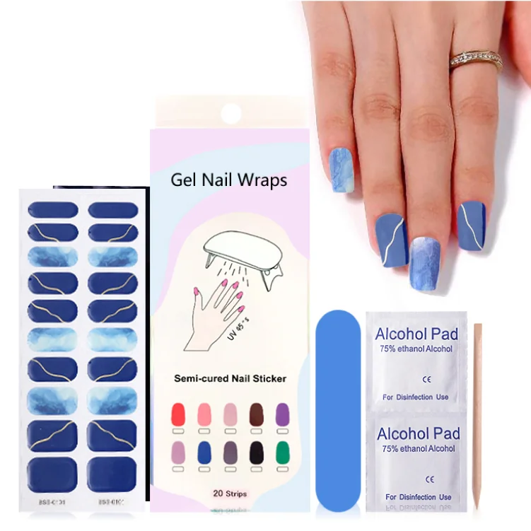 St Future Semi-Cured Gel Nail Strips