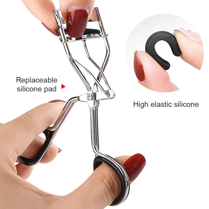 St Future Customize Private Label Silver Color Stainless Steel Eyelash Curler