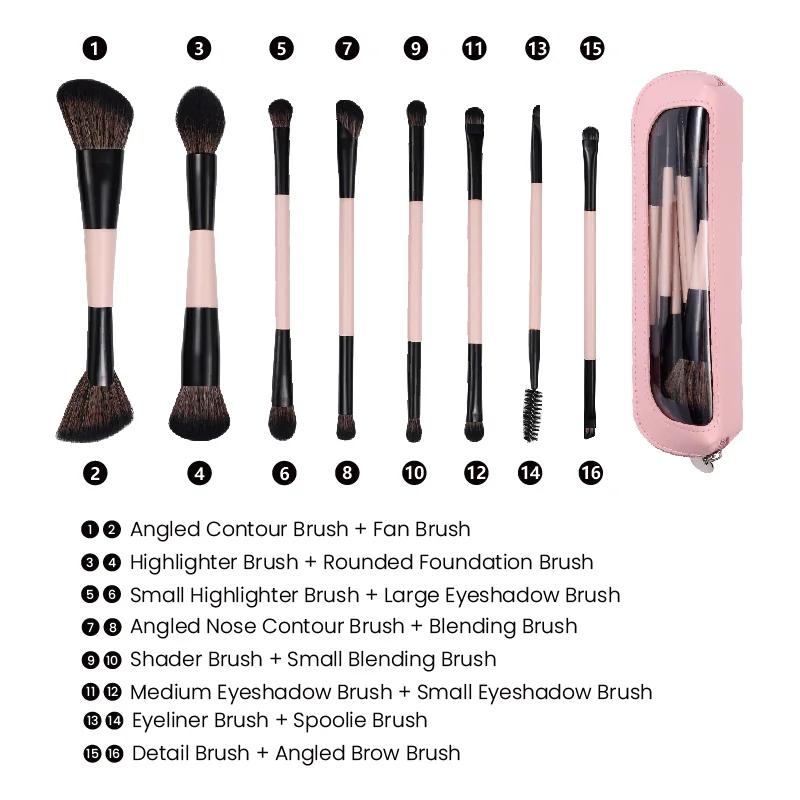 St Future Perfect Pair Face Brush Collection
