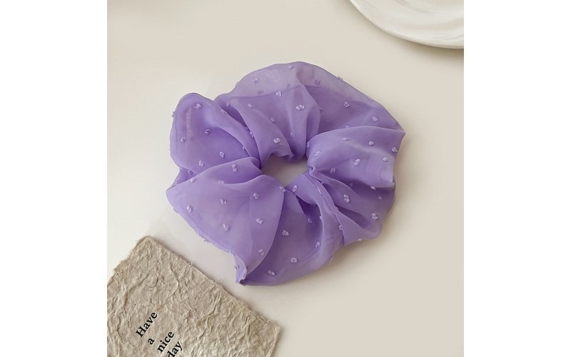 Lightweight Chiffon Ponytail Scrunchie