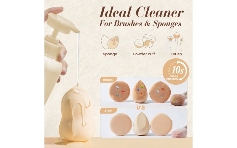 Brush & Sponge Cleaning Tool