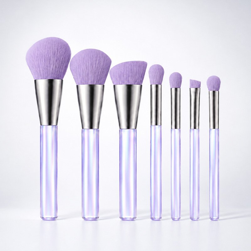 Colección de brochas de maquillaje Celestial grabadas con láser
