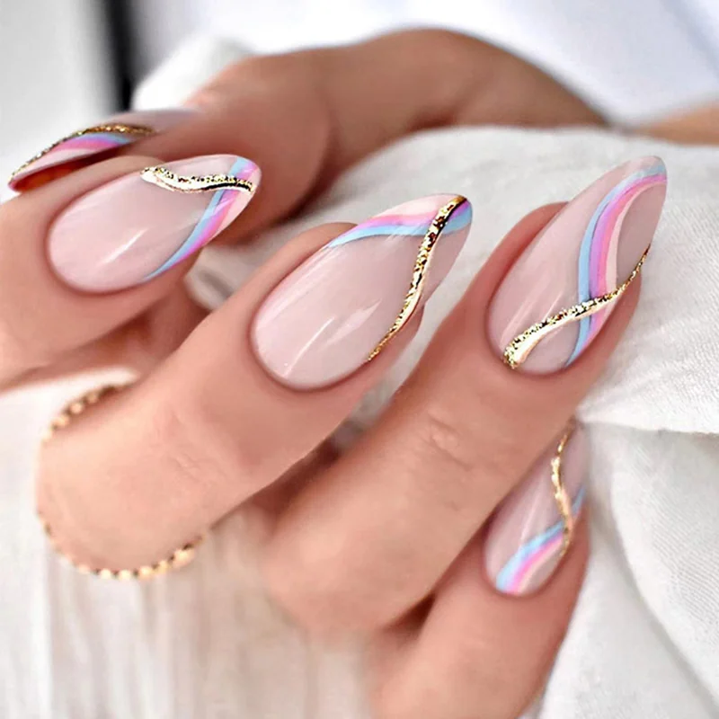 St Future Press-On Nail Set