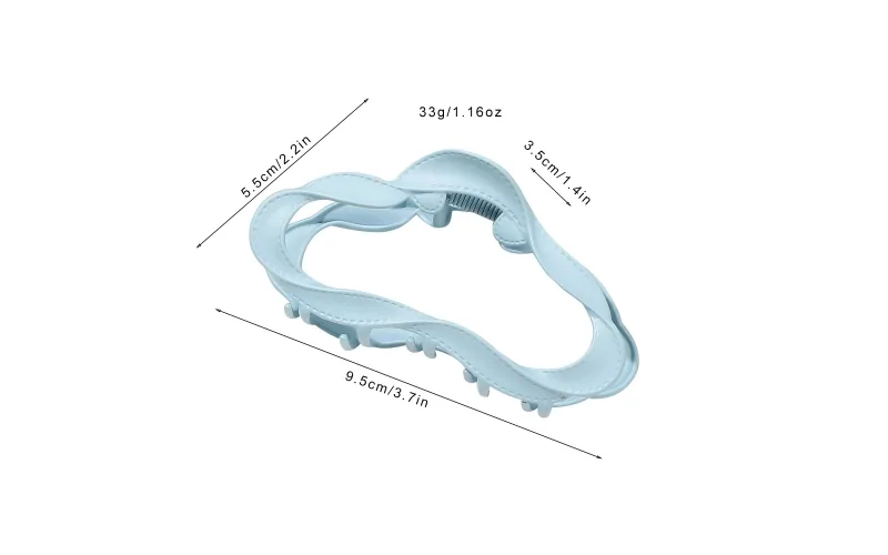 St Future Pastel Alloy Cloud Claw Clip Collection