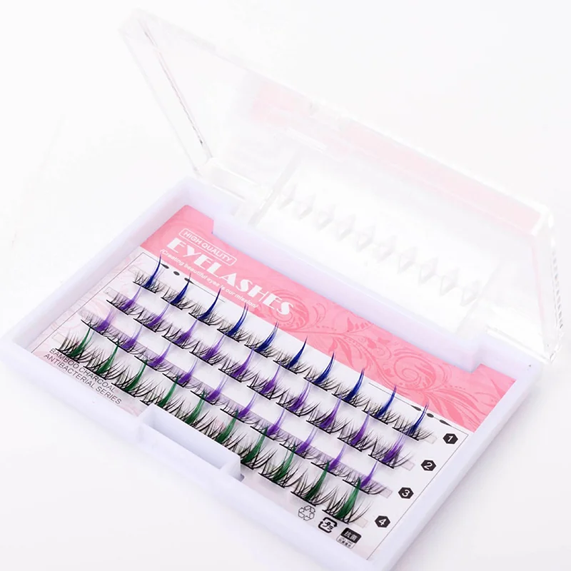 St Future Mixed-Color DIY Cluster Lashes