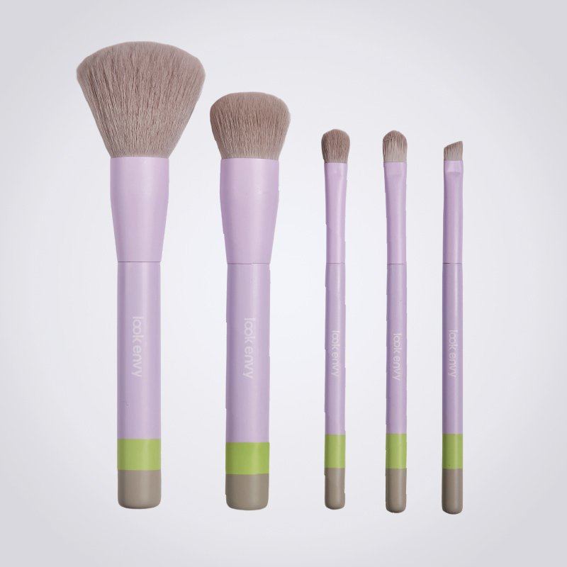 St Future Tricolor Pop 5-Piece Soft Makeup Brush Set