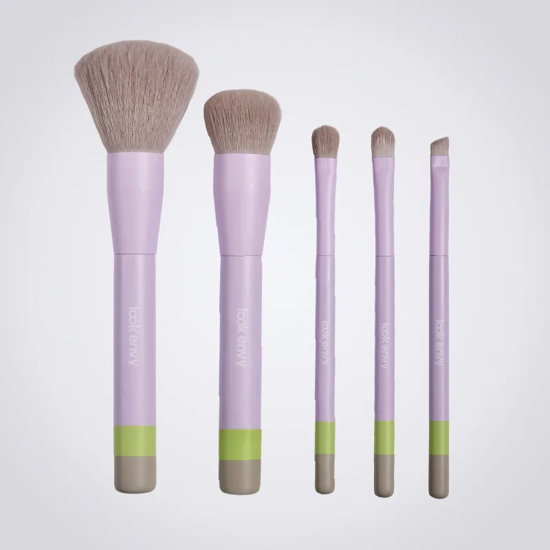 St Future Tricolor Pop 5-Piece Soft Makeup Brush Set