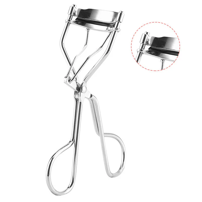 St Future Customize Private Label Silver Color Stainless Steel Eyelash Curler