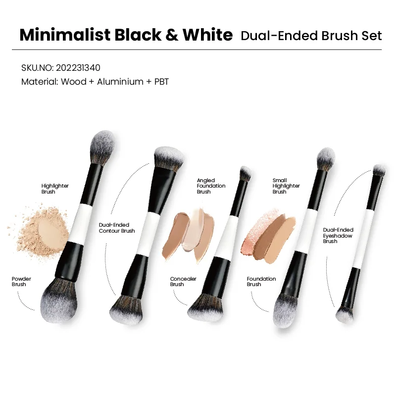 St Future Perfect Pair Face Brush Collection