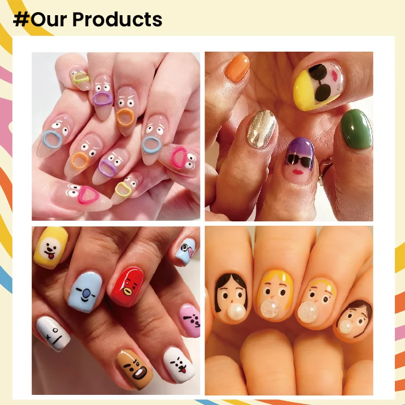 St Future Groovy Doodle Nails