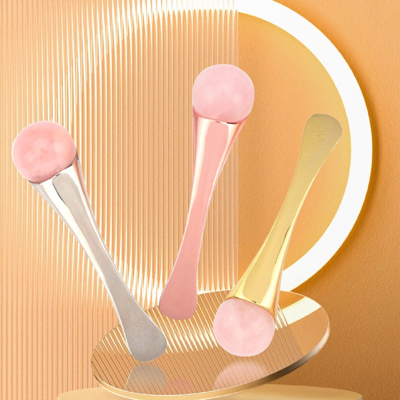 St Future Rose Quartz Eye Massager