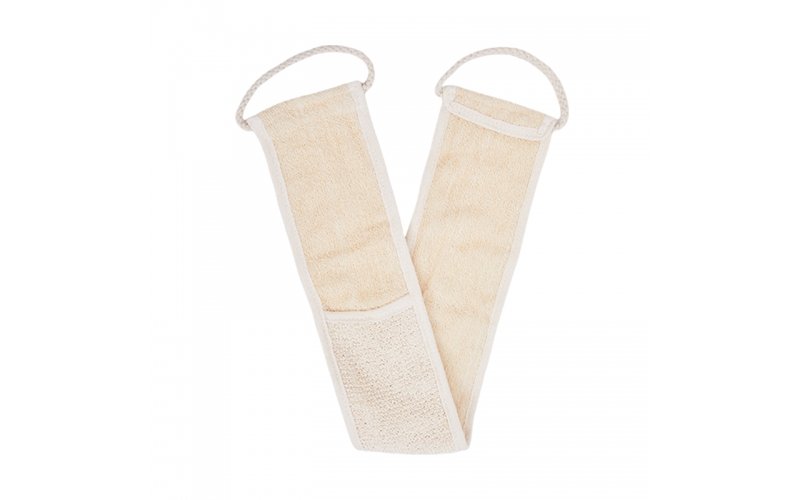 Ramie & Cotton Back Scrubber Strap